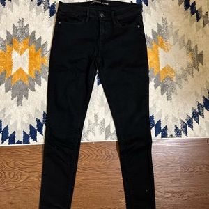 Black Express Mid Rise Legging Jean